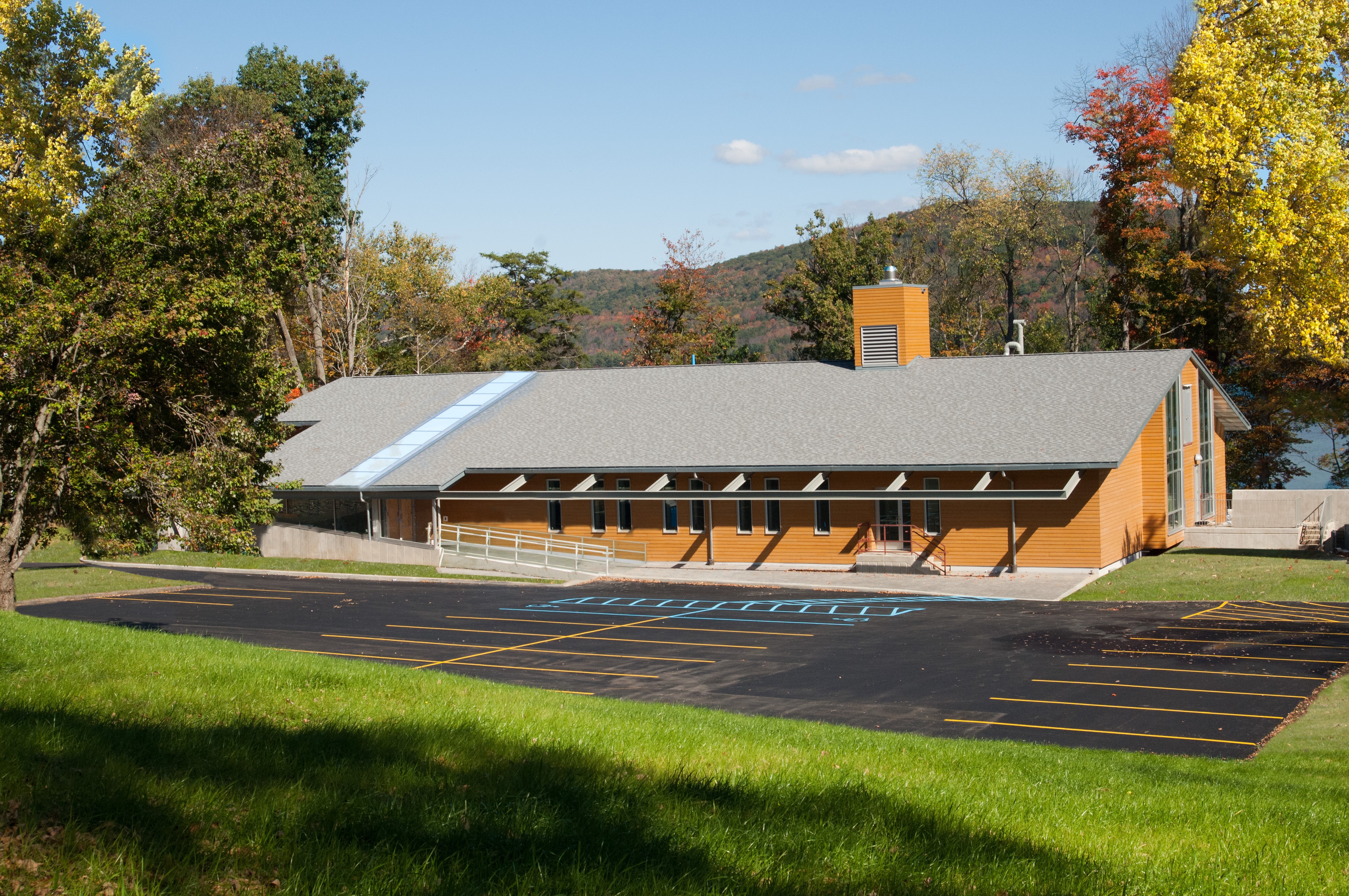 Exterior of the Cooperstown Graduate Program building