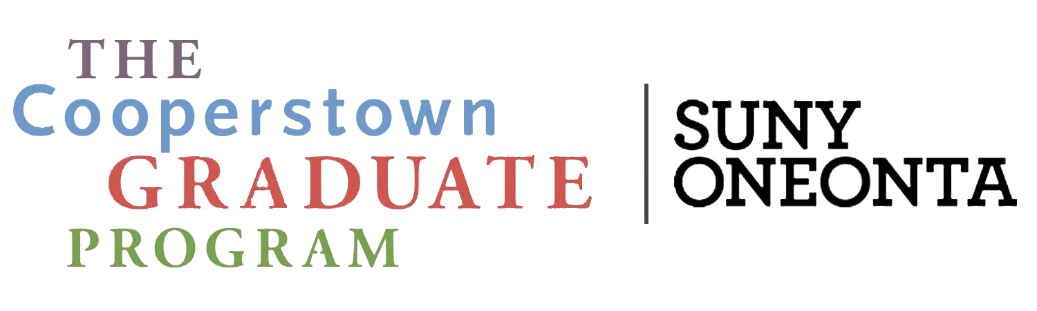 The Cooperstown Graduate Program at SUNY Oneonta Logo